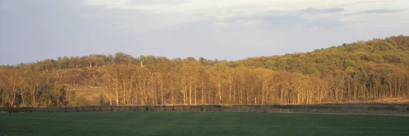 ShelfScapes 3116 Gettysburg Battlefield Museum Quality Backdrop Diorama 10" x 30"