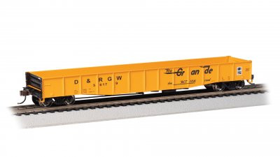 Bachmann Trains 74806 HO 50'6" Drop End Gondola Rio Grande