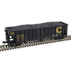 Atlas 50005862 N TMAN 90 Ton Hopper Chessie System C&O 183639