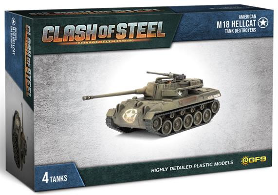 Clash Of Steel: US M18 Hellcat Tank-Destroyers Tank 15mm