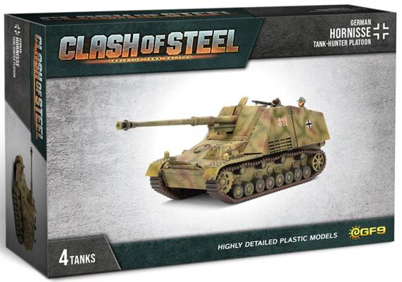 Clash Of Steel: German Hornisse Tank-Hunter Platoon Tank 15mm