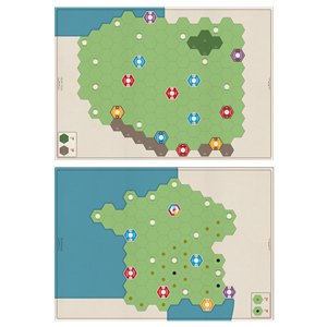 Age of Steam Deluxe Edition: Expansion Maps - France & Poland