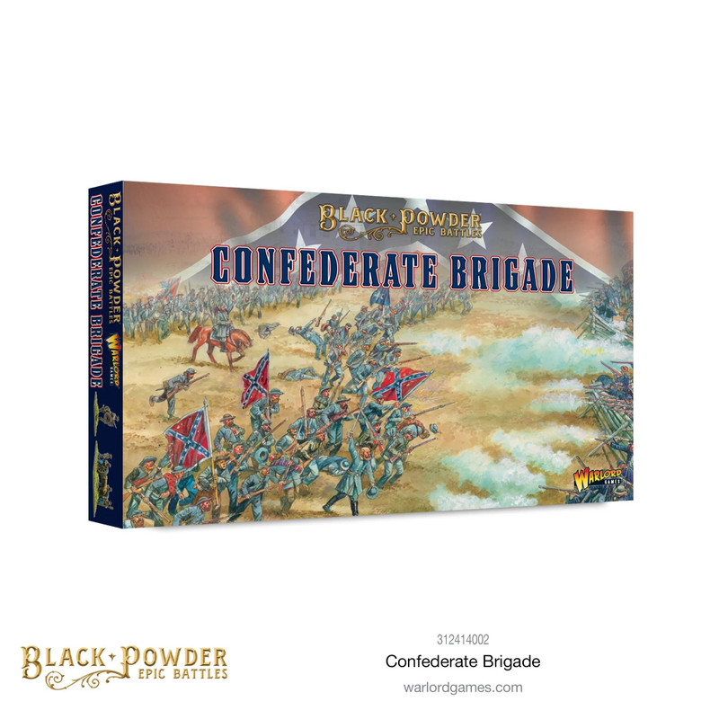 Warlord Games 312414002 Black Powder Epic Battles ACW Confederate Brigade
