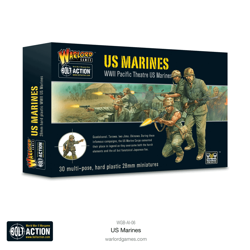 Warlord Games WGB-AI-06 Bolt Action US Marine Corps