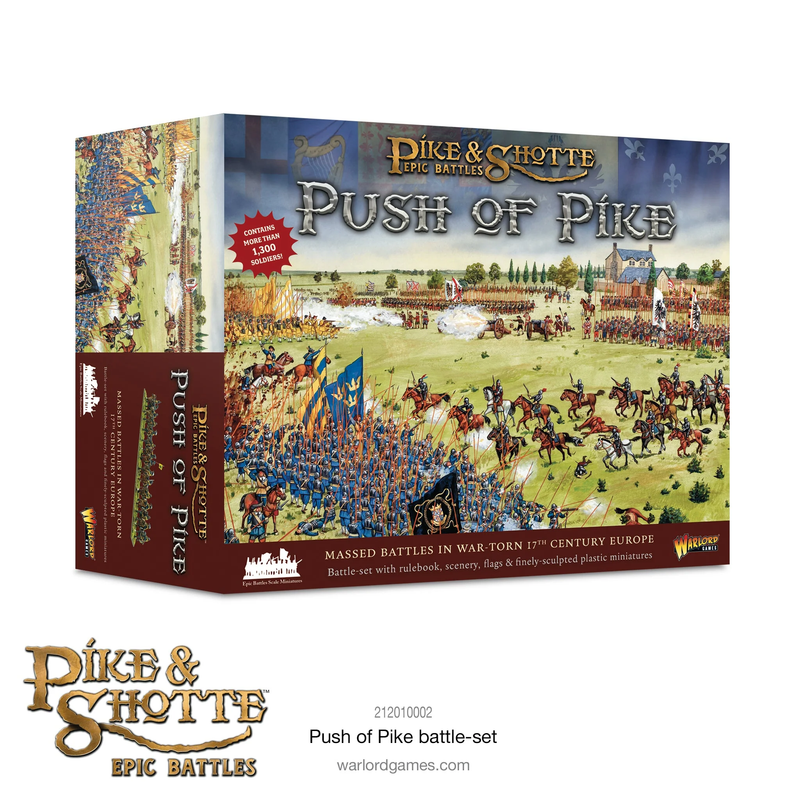 Warlord Games 212010002 Pike & Shotte Epic Battles Push of Pike Starter Set