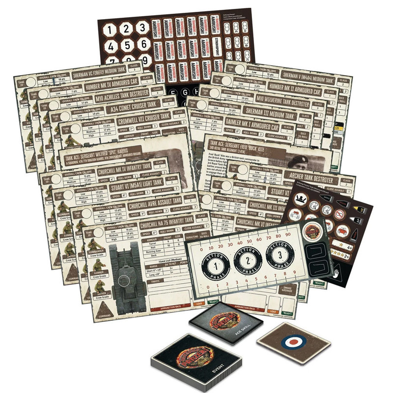 Warlord Games 489910006 Achtung Panzer! Vital Intelligence - Great Britain
