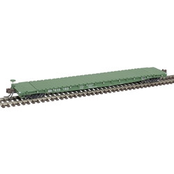Atlas Trains 50006426 N GSI 60' Flat Car Burlington Northern #610190