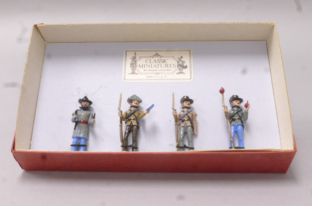Wall Miniatures Set 2 American Civil War Confederate Infantry 3rd Texas Infantry