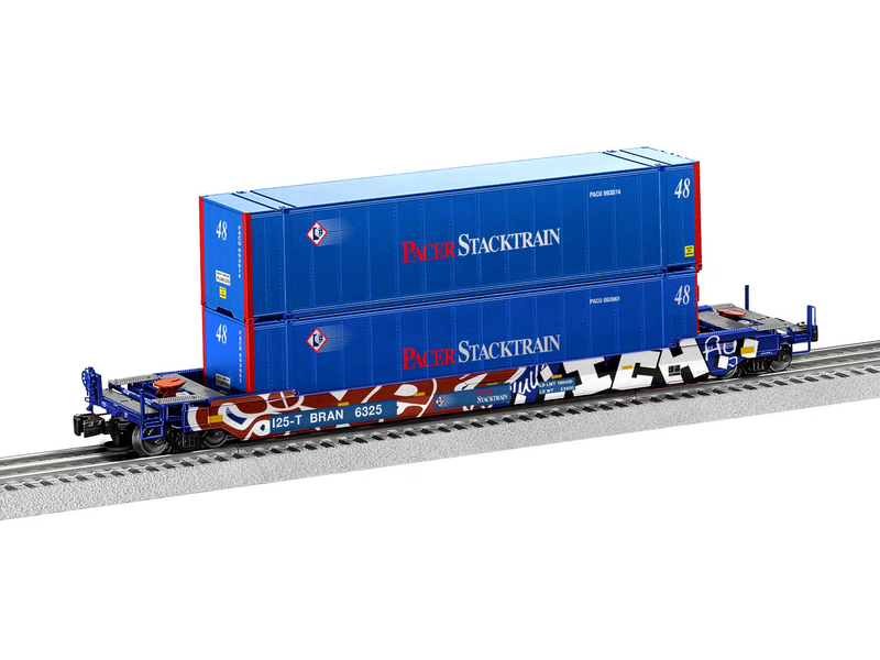 Lionel 2226622 Pacer Husky Stack #6325 w/ Graffiti