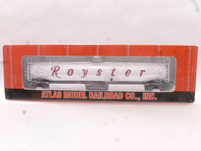 HO Scale Atlas ACF 33,000 Gallon Tank Car 1722-3 Royster SHPX #18676