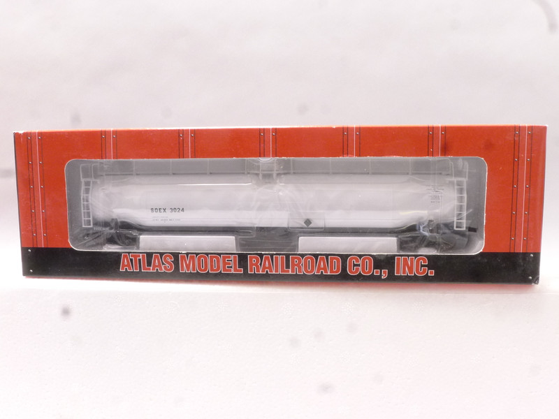 HO Scale Atlas ACF 33,000 Gallon Tank Car 1723-3 Shell SOEX #3024