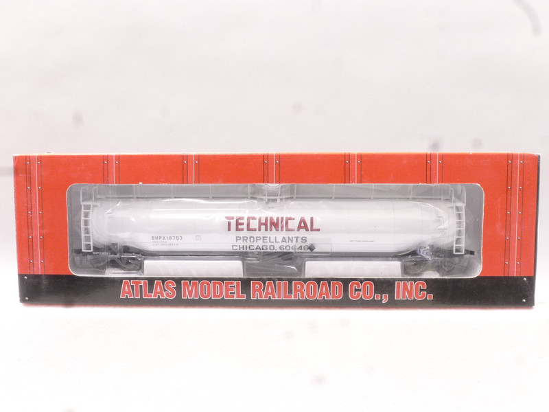 HO Scale Atlas ACF 33,000 Gallon Tank Car 1725-1 Technical SHPX #18783