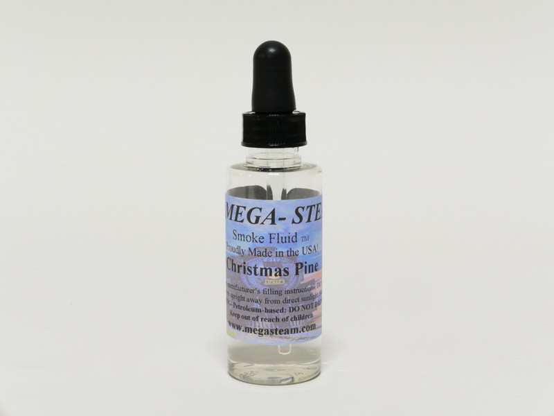 JT's Mega-Steam Smoke Fluid For All Steam Locomotives Christmas Pine Scent