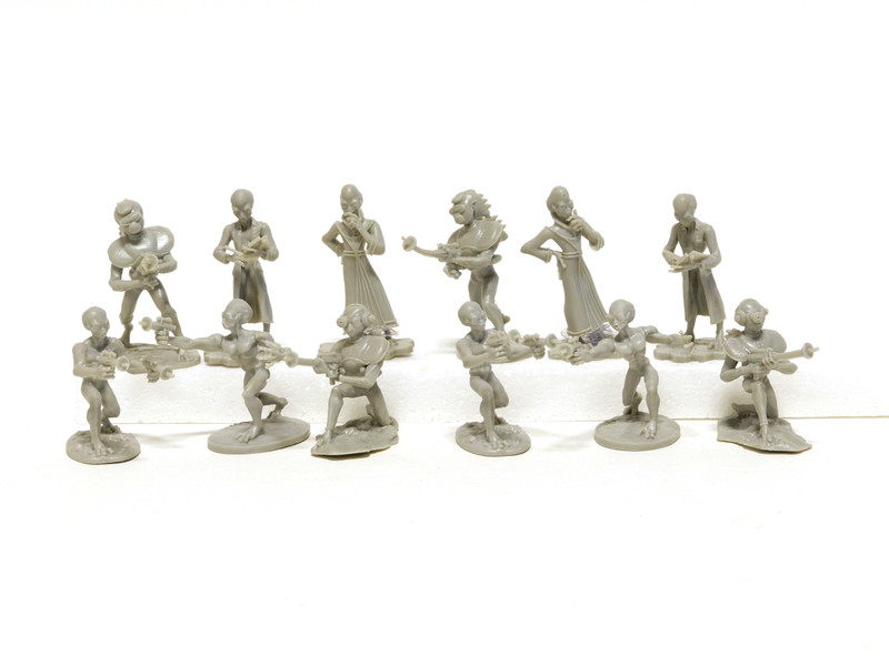 LOD Enterprises Barzso Figure Set 018 The Aliens Are Here
