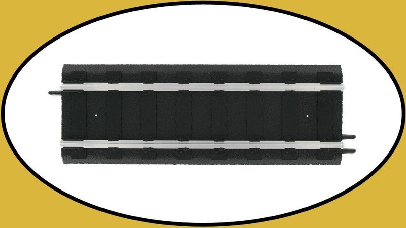 Hartland Locomotive Works G Scale Click N Go Track 9 1/2" Straight Section