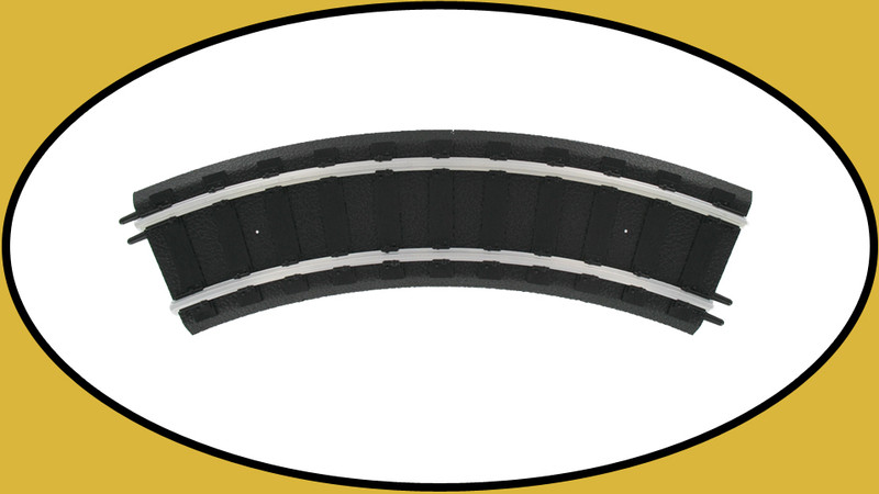 Hartland Locomotive Works G Scale Click N Go Track Curved Section