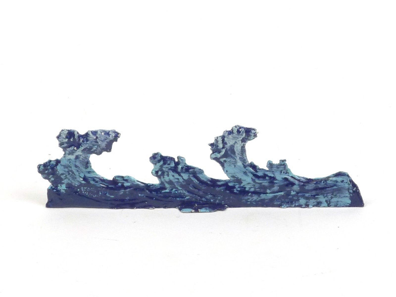 Hornung Miniatures Trees Heraldic Knights Hornung Art By Bob Hornung Whitecap Waves 100WW Flat Metal Cast Scenery