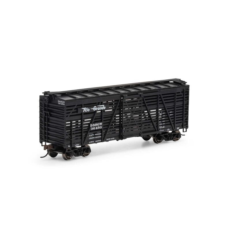 Athearn HO 75996 40' Stock Car Rio Grande 36450