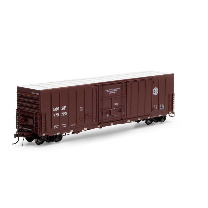 Athearn HO G26885 50' PC&F Ex-Post Box BNSF #779720