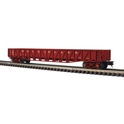 Atlas O 2002807-1 3RL 52'6" 70 Ton War Emergency Gondola Chicago Rock Island Pacific