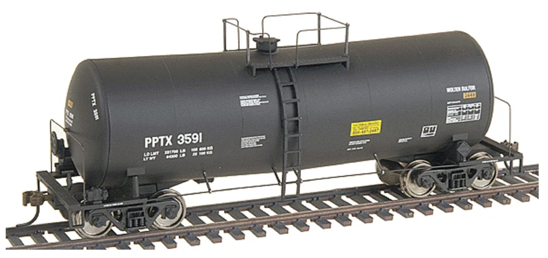 Walthers HO Gold Line(TM) 16,000-Gallon Funnel Flow Tank Car Ready to Run -- PPTX