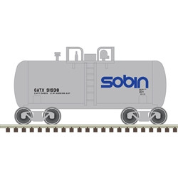Atlas N 50006884 Trainman Beer Can Tank Car Sobin GATX #91938