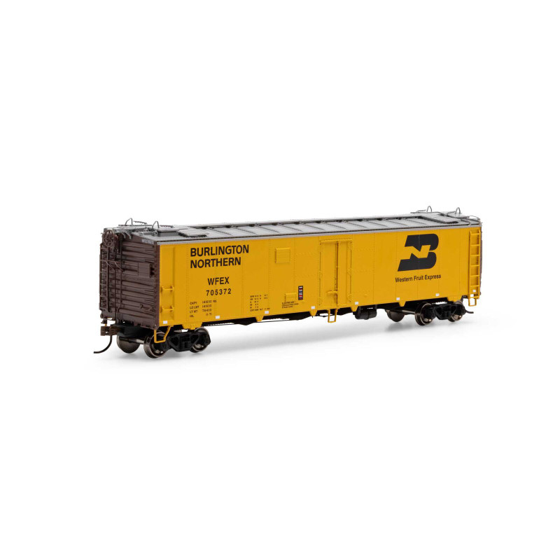 Athearn ATH500034 HO 50' Burlington Northern Ice Bunker Reefer WFEX #705372