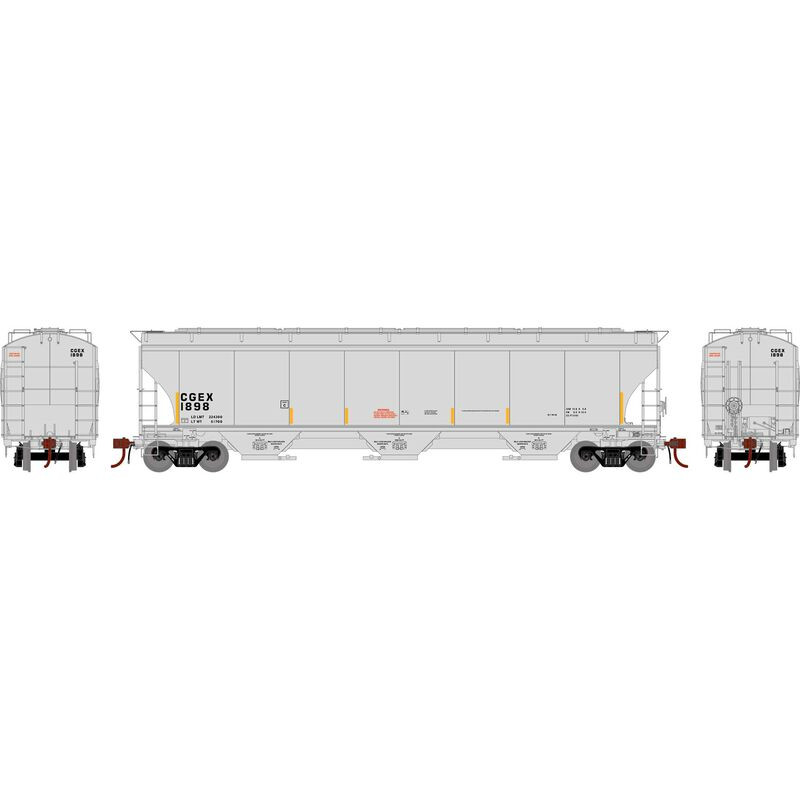 Athearn Genesis HO Trinity 5161 Covered Hopper, CGEX #1898