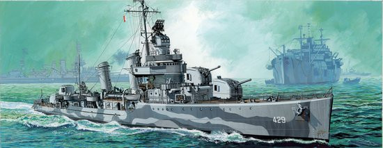 Dragon Models 1027 1/350 USS Livermore DD429 Gleaves Class Destroyer 1942