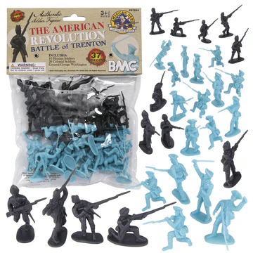 BMC-67634 Revolutionary War Battle of Trenton Plastic Army Men Soldier Figures
