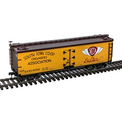 Atlas O 3001687 40' Wood Reefer South Iowa Co-op Creameries (GARX)