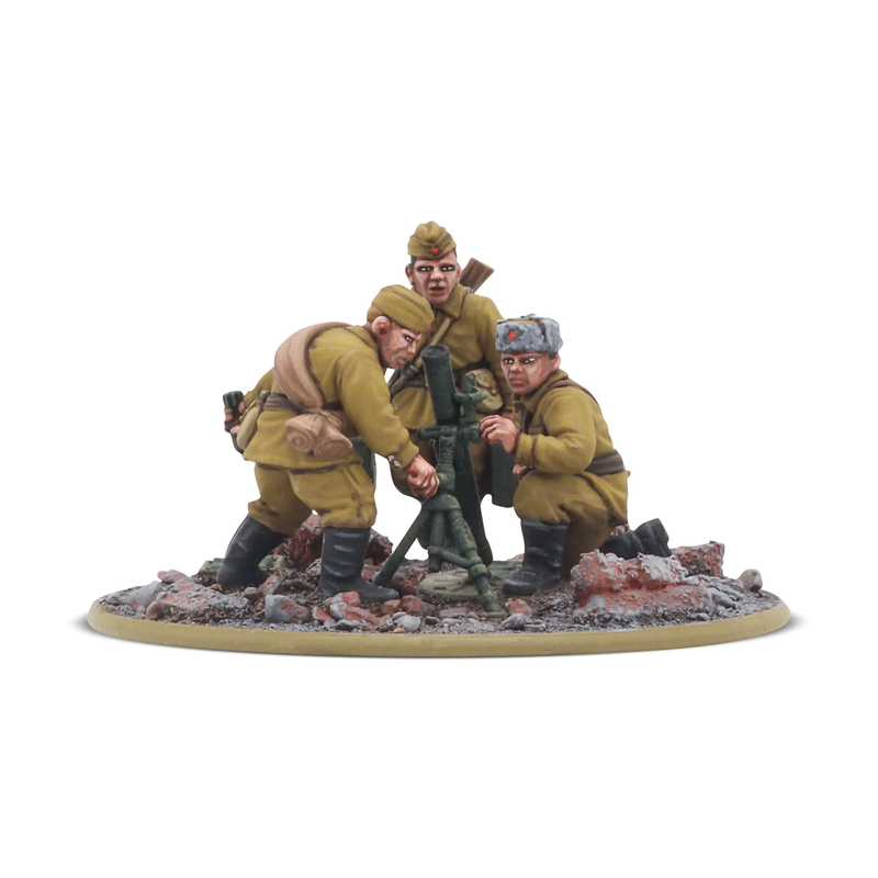 Warlord Games 403214006 Soviet Army Medium Mortar Team