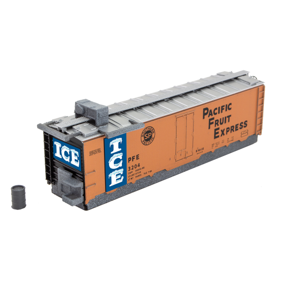 Microtrains N 05900280 Unassembled 40' Steel Ice Reefer Pacific Fruit Express Ice Storage Kit