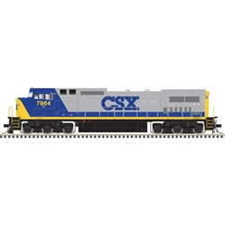 Atlas HO 10004488 Dash 8-40CW Silver CSX YN2 #7880