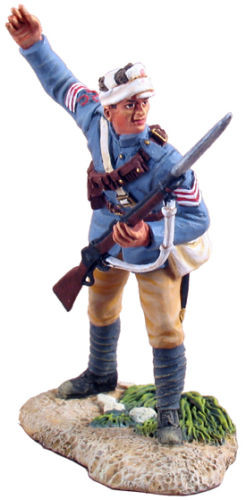 WBritain 27032 British Historical Figure Dismounted Camel Corps NCO Wounded