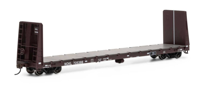 Athearn 17228 HO 60' Bulkhead Flatcar, Northwestern Oklahoma 725388