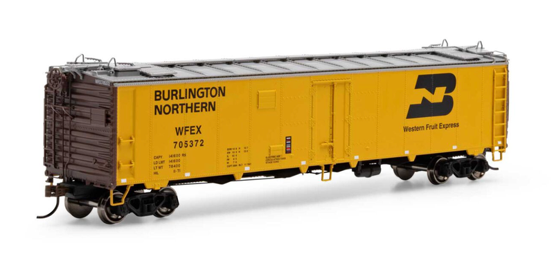 Athearn 50034 Western Fruit Express 50' Ice Bunker Reefer WFEX 705347