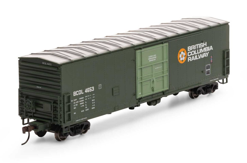 Athearn 71061 British Columbia Railway 50' Superior Plug Box Car 4713