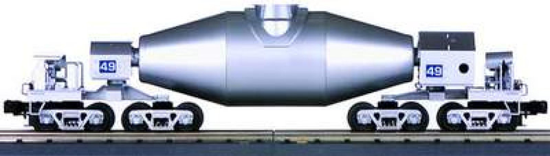 MTH O Scale #20-98202 Premier Silver Hot Metal Car