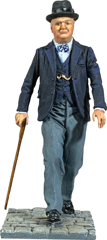 W Britain 10082 Museum Collection U.K. Prime Minister Winston Churchill, 1940-45
