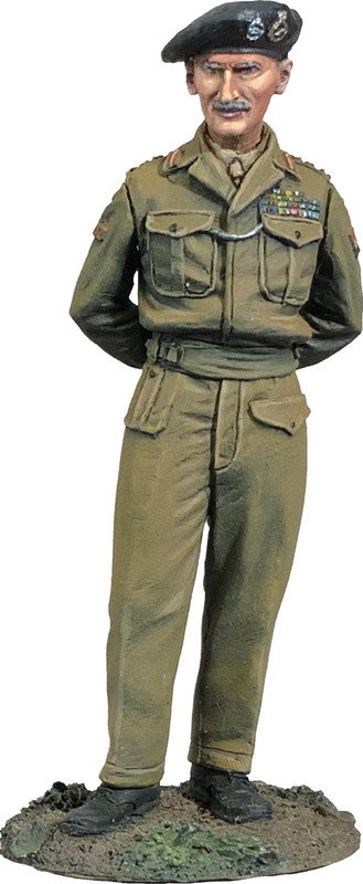 W Britain 10080 Museum Collection British Field Marshall Bernard Montgomery, 1944-45
