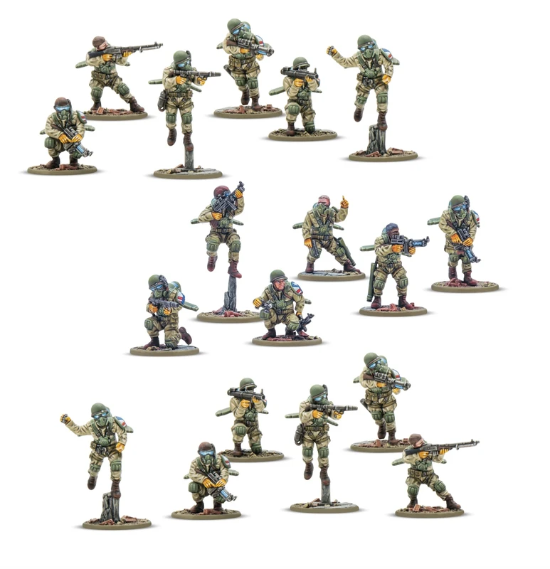 Warlord Games Konflikt '47 Firefly Airborne Infantry #452010404