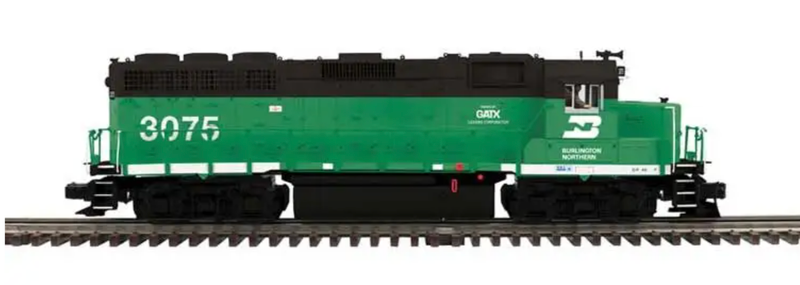 Atlas O Premier 30138569 GP40 Locomotive Burlington Northern 3081 (Green/White/Black) 3RL