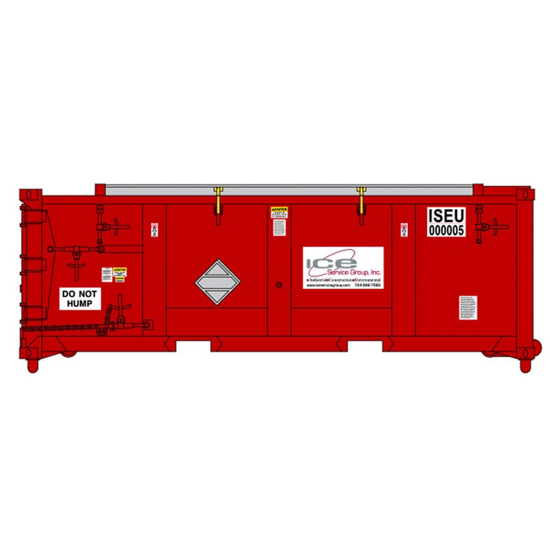 ATLAS HO MASTER WASTE CONTAINER ICE SERVICE GROUP - ISEU [000019, 000034, 000046, 000050, 000079, 000092] - 6 PACK