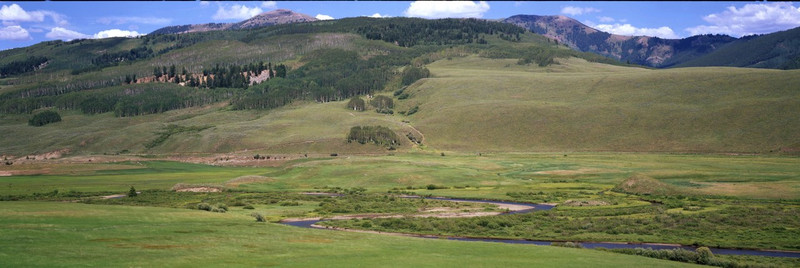 Images Of The Land ShelfScapes #962 Big Valley 10" x 30" Scenic Backdrop