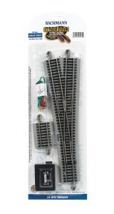 Bachmann 44569 HO Scale EZ Track NS #5 Wye Switch/1cd