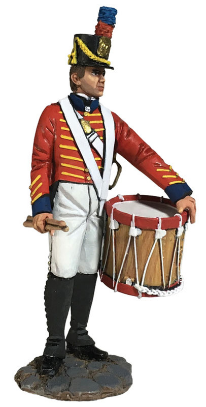 WBritain 13032 Jack Tars And Leathernecks US Marine Drummer 1811-18