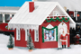 Piko America 62703 Santa's House Built-up Building G Scale