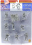 Conte Collectibles ACW101 American Civil War Union Plastic Soldiers In Gray 54mm Set 1