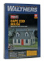 Walthers Cornerstone 933-3776 Cape Cod House HO Scale Building Model Train Kit